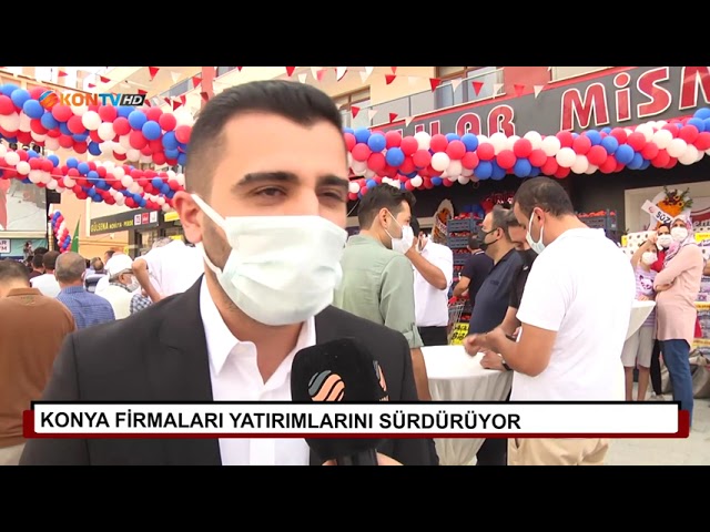 Konya firmaları yatırımlarını sürdürüyor